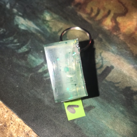 Green Dragon 🐉 Mahjong Tile Keychain - Picture 4 of 4